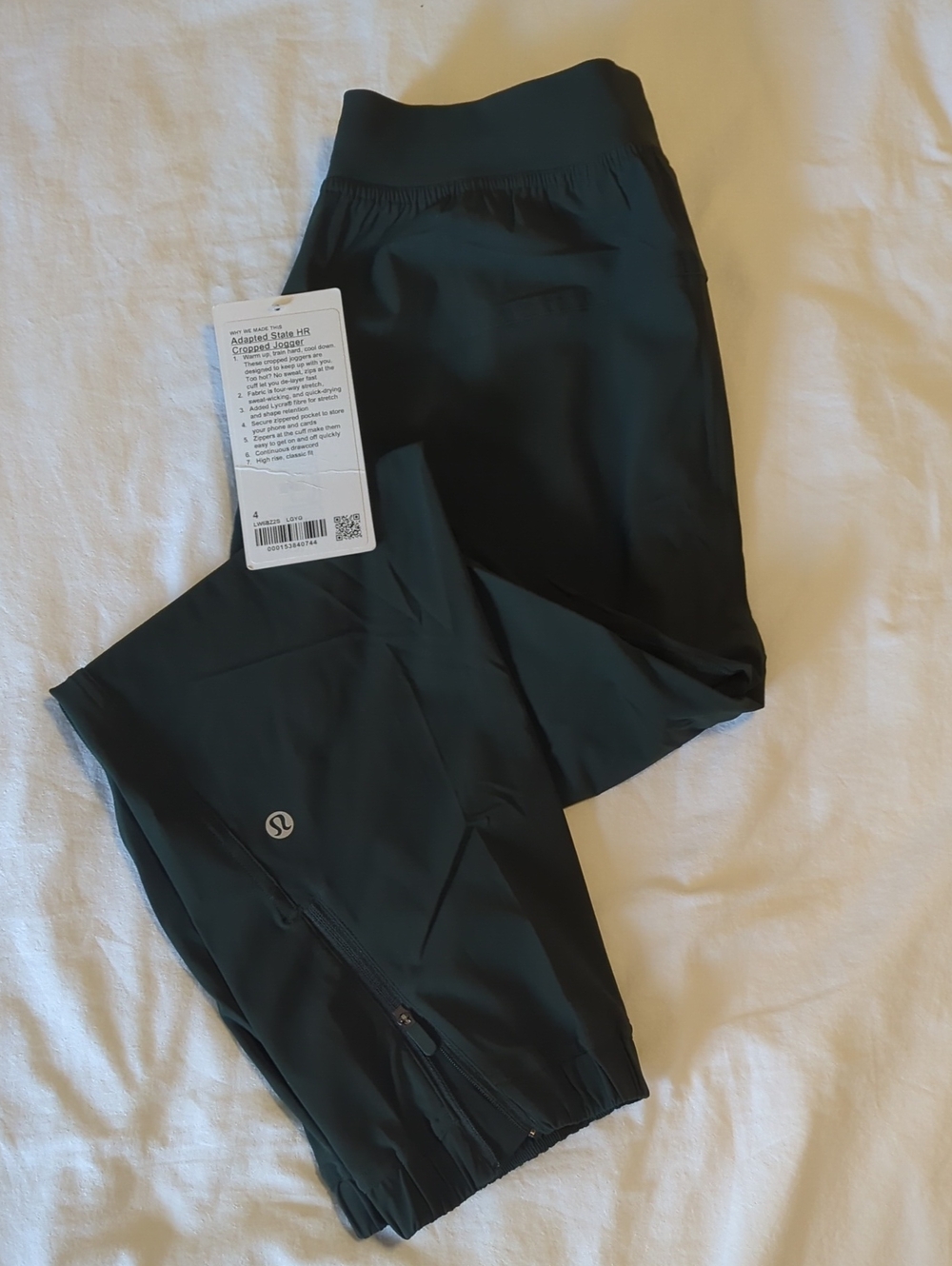 lululemon athletica Women's Dark Green Track Joggers